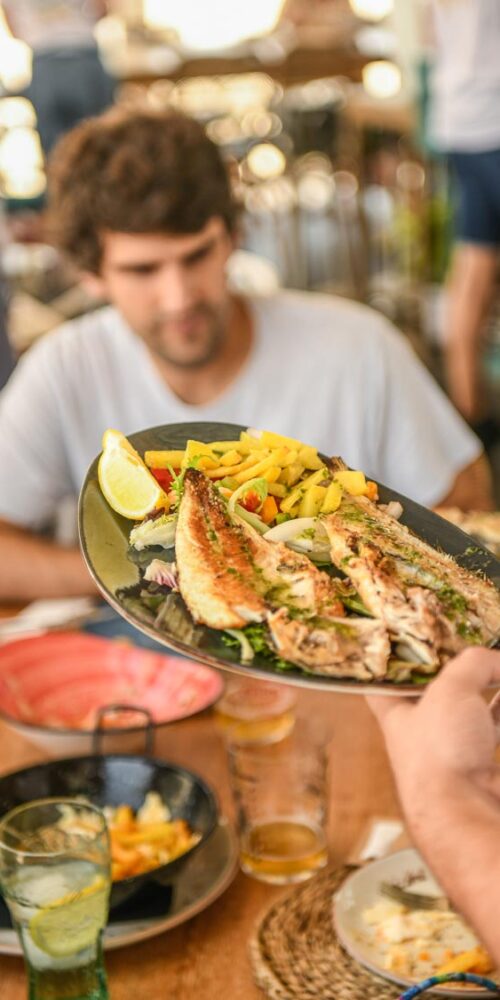 sabor a mediterraneo Chiringuito Beach Club Las Olas